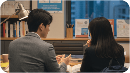 조교 밀착 관리 / 업캠 고민 상담소